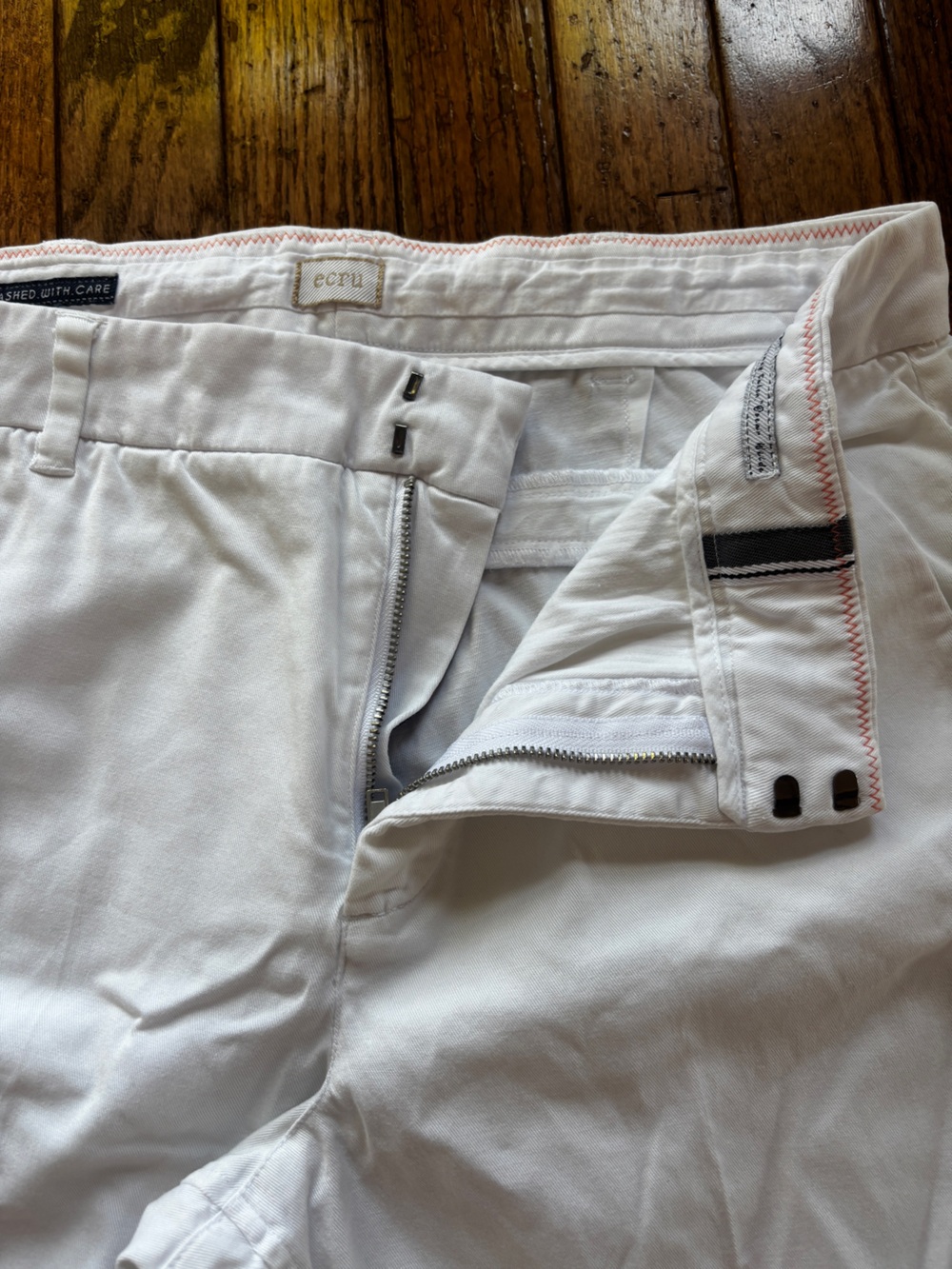 Womens Ecru white pants size 8 - Picture 7 of 10
